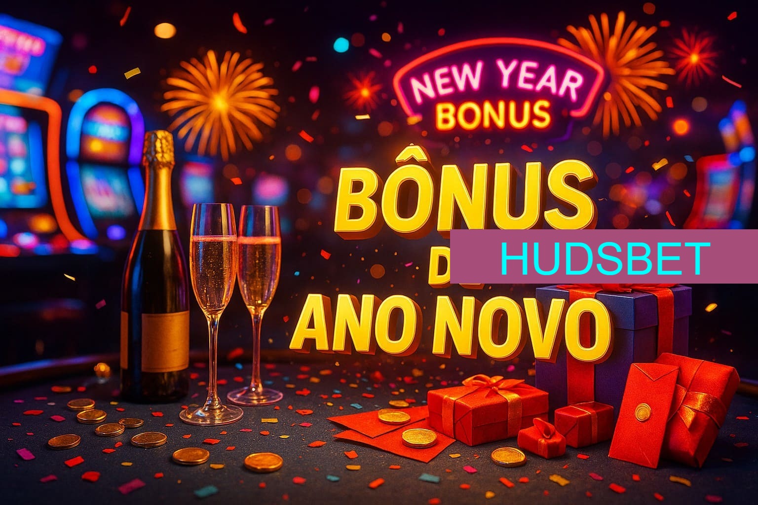 Promoções de Ano Novo no HUDSBET